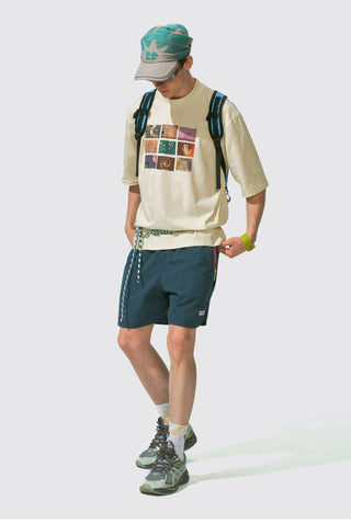[Monterest] Outdoor Memory Print Graphic T-Shirt