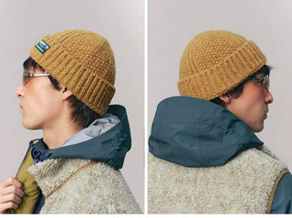 [Monterest] Merino Wool Blend Speckled Knit Beanie