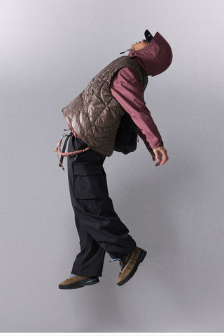 [Monterest] Irregular Quilted Down Vest