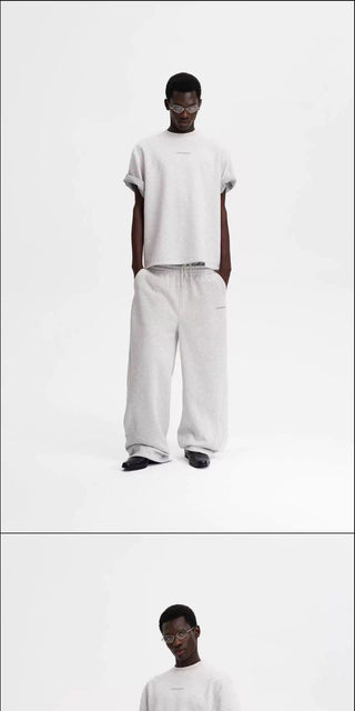 [MASONPRINCE] Unisex Air Layer Sweat Set