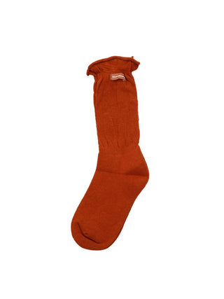 [Moromoro2] Cotton Blend Ruffle Mid-Tube  Socks