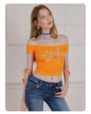 [NECY] Leopard Tropical Flower Off