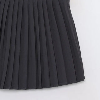 Pleated mini skirt