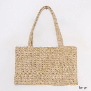 summer rattan bag