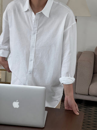 Dear Cotton Oversized Shirt