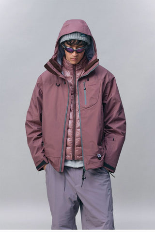 [Monterest] 3-in-1 Waterproof Shell with Down Liner