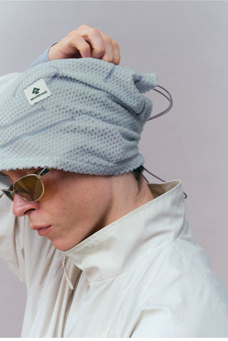 [Monterest] Fleece Beanie with Dual Track Drawstring