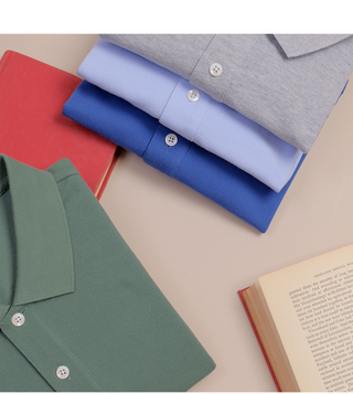 [CULTUM] Solid Color Polo Shirt