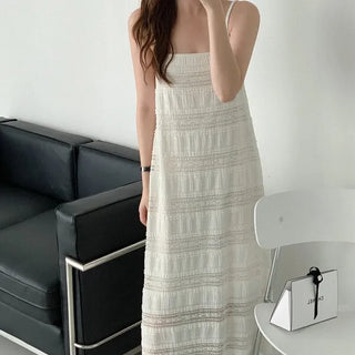 Lace long dress