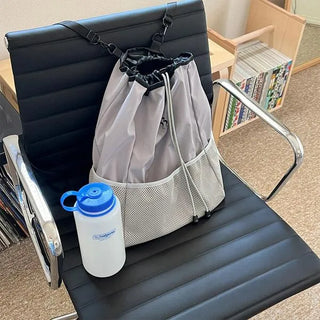 String Nylon Backpack