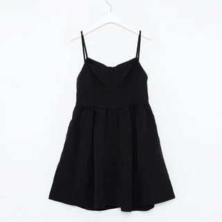 Shirred mini dress