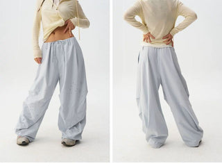 [Monterest] Quick-Dry Burnout Wide Leg Pants