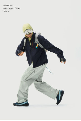 [Monterest] Outdoor Side Vent Wide Leg Pants