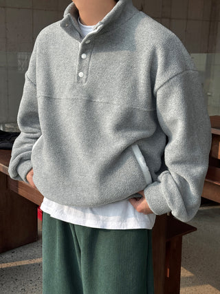 Steady Fleece-Lined Corduroy Wide Pants
