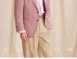 [CULTUM] Houndstooth Suit Jacket