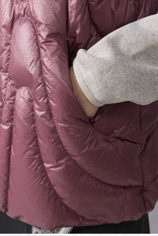 [Monterest] Irregular Quilted Down Vest