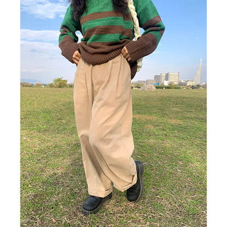 Wide Chino Pants