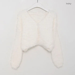 Soft cropped cardigan
