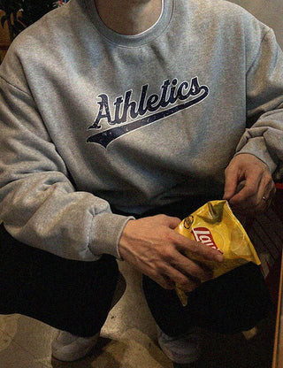 Athletic Double-Fleece Sweatshirt (5 colors)