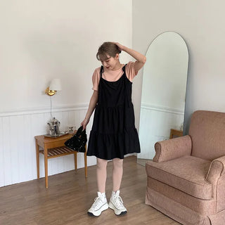 Ribbon Mini Can-Can Dress