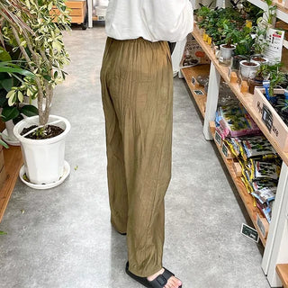 mute pleat pants
