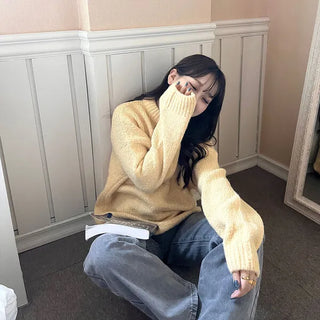 Colored wool knit