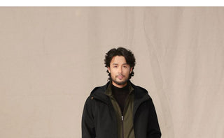 [CULTUM] Water-Resistant Hooded Zip-Up Jacket