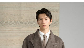 [CULTUM] Wool Blend Double-Breasted Long Coat