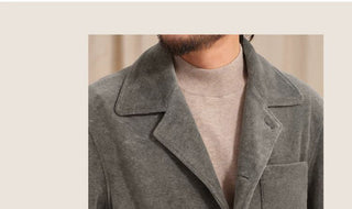 [CULTUM] Velvet French Blazer Jacket