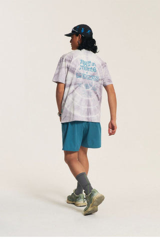 [Monterest] Moon Phase Tie-Dye Quick-Dry T-Shirt