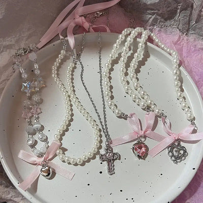 Cottagecore Pearl Necklace