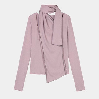 irregular hem sweater