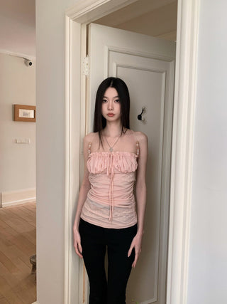 beaded tube top