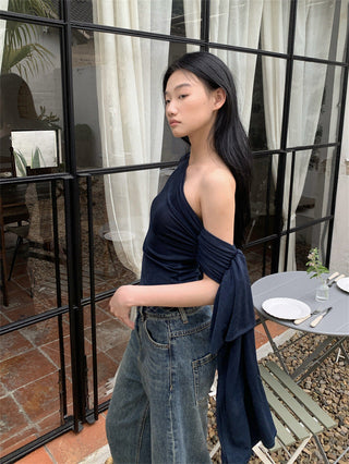 ribbon off-shoulder top