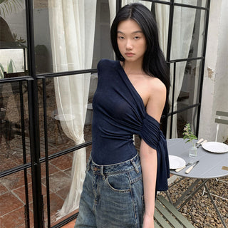 ribbon off-shoulder top