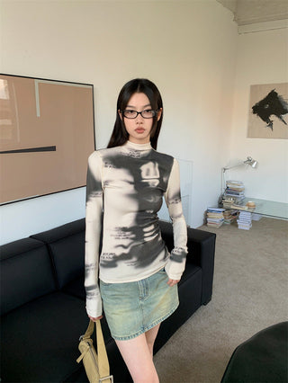 bloom print Top