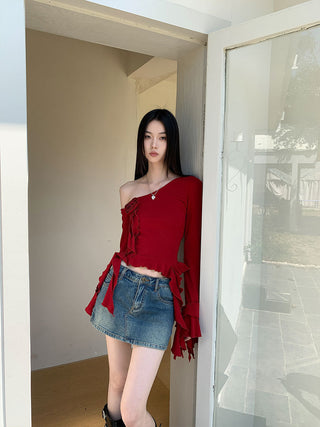 3D flower top