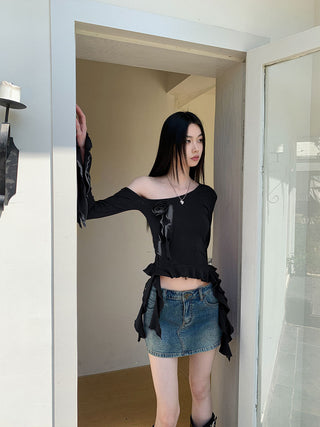 3D flower top