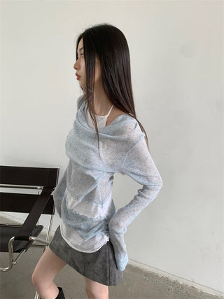 patchwork knitted Top