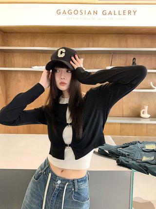 Top cardigan set