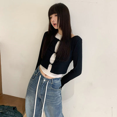 Top cardigan set