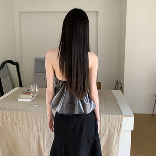 rose halter Top