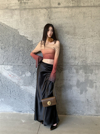 gradient off-shoulder