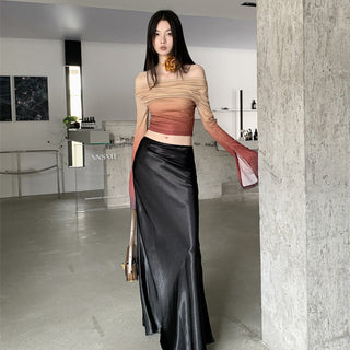 gradient off-shoulder