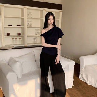 asymmetric shoulder top