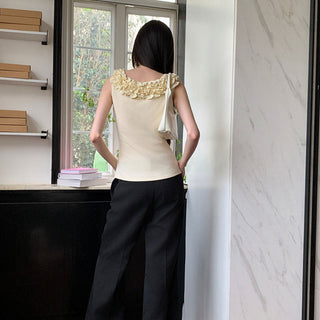 lacework waistcoat top