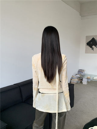 swing collar shirt