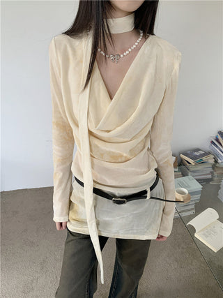 swing collar shirt