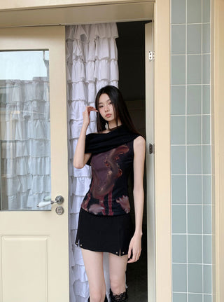 detachable collar top