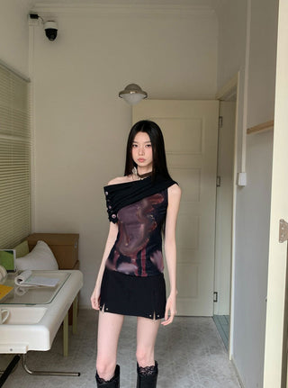 detachable collar top